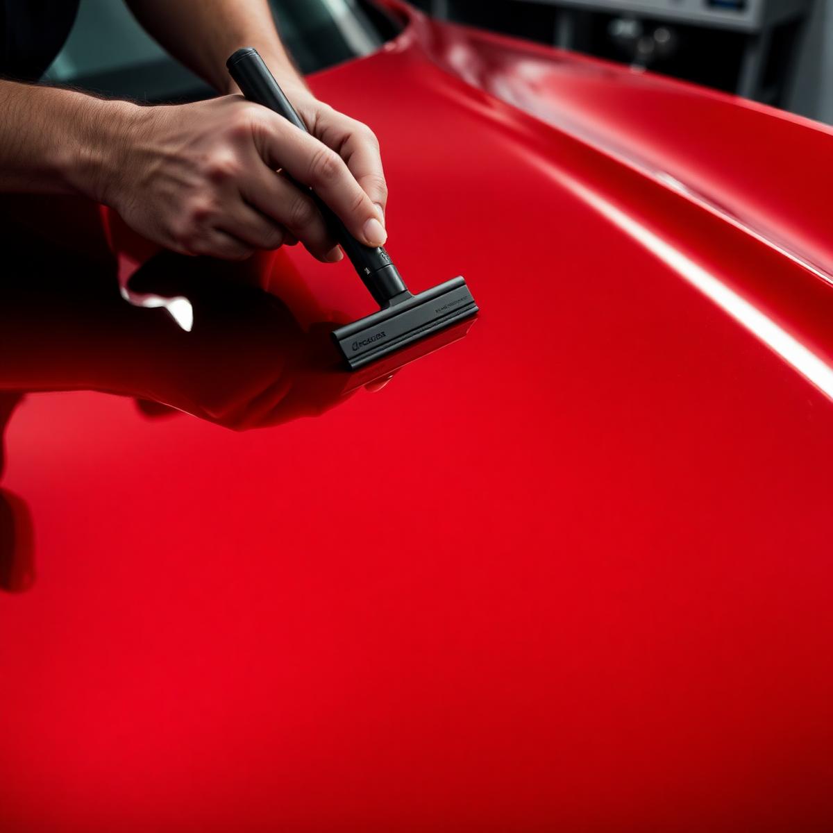 Gloss Red Wrap